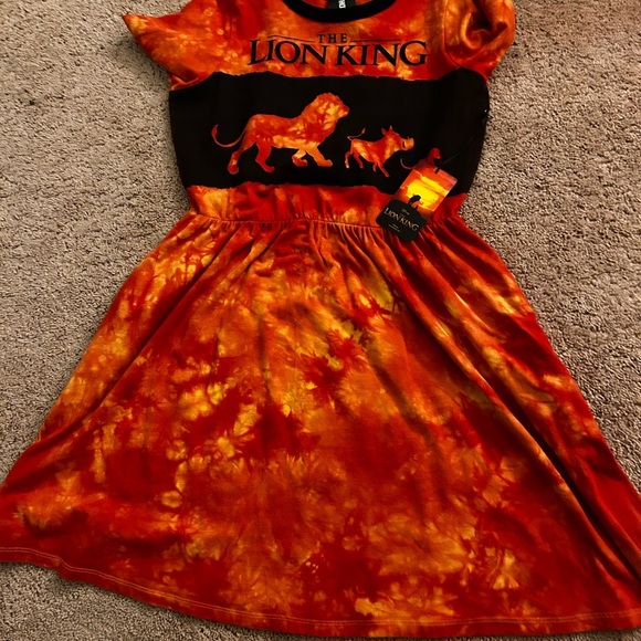 Lion King Graphic Dress - Orange - Picture 8 of 8